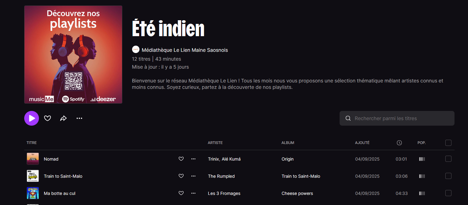 playlist 2 deezer